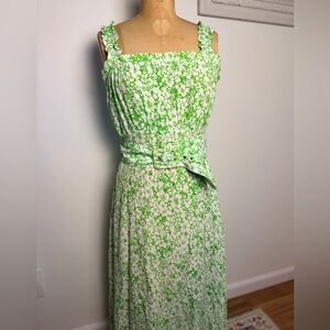 Faithful the Brand Mae midis dress and belt size 6 women’s